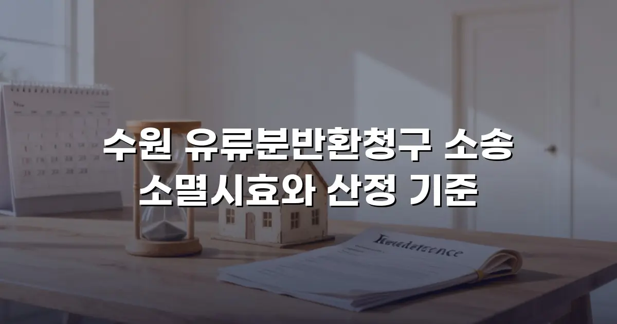 수원 유류분반환청구 소송 소멸시효와 산정 기준