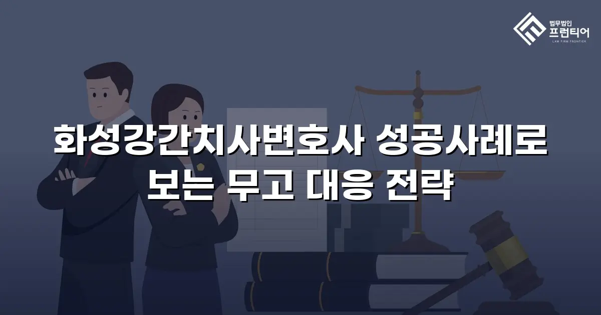 화성강간치사변호사 성공사례로 보는 무고 대응 전략