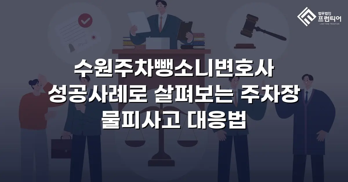 수원주차뺑소니변호사 성공사례로 살펴보는 주차장 물피사고 대응법