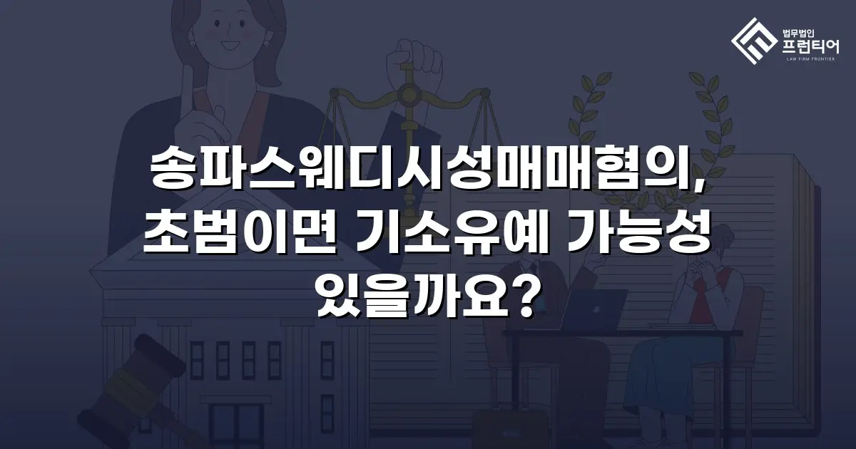 송파스웨디시성매매혐의, 초범이면 기소유예 가능성 있을까요?