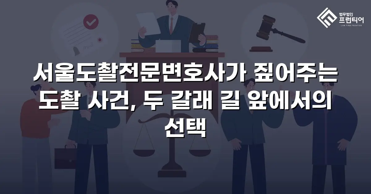 서울도촬전문변호사가 짚어주는 도촬 사건, 두 갈래 길 앞에서의 선택