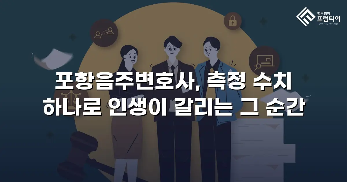 포항음주변호사, 측정 수치 하나로 인생이 갈리는 그 순간
