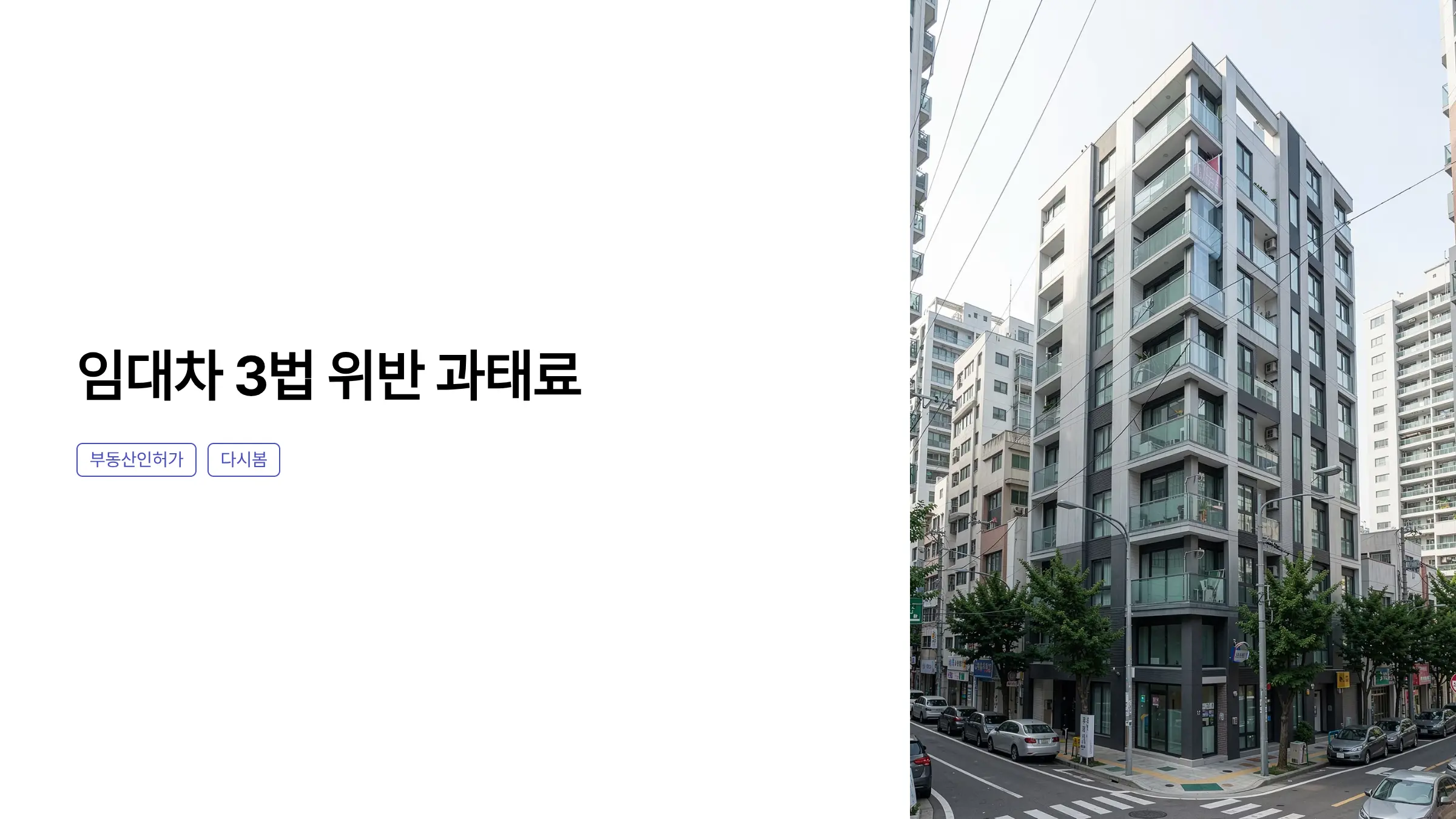 부동산중개업 등록 후 임대차 3법 위반 과태료, 이의신청으로 되돌릴 수 있습니다