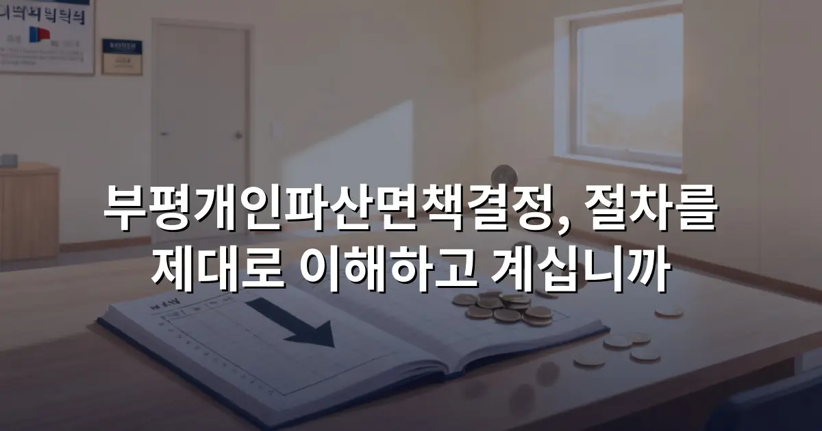 부평개인파산면책결정, 절차를 제대로 이해하고 계십니까