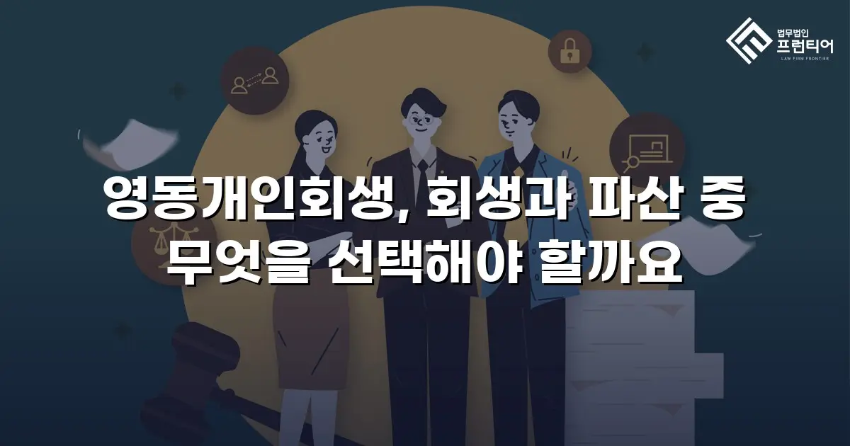 영동개인회생, 회생과 파산 중 무엇을 선택해야 할까요
