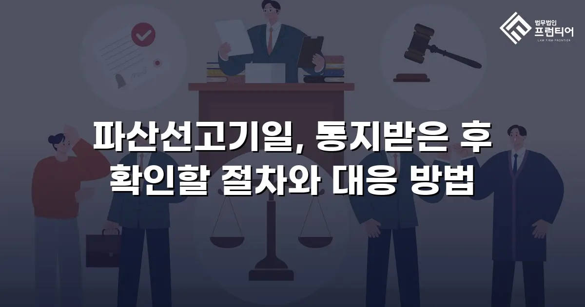 파산선고기일, 통지받은 후 확인할 절차와 대응 방법