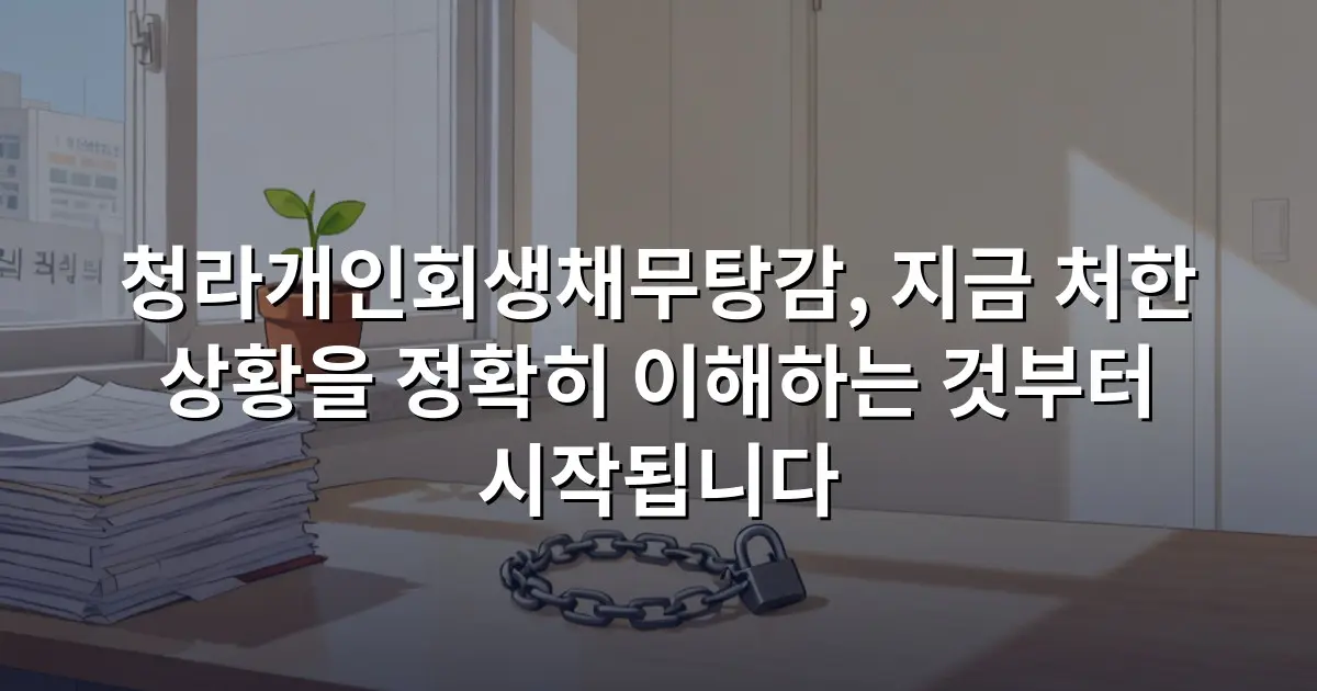 청라개인회생채무탕감, 지금 처한 상황을 정확히 이해하는 것부터 시작됩니다