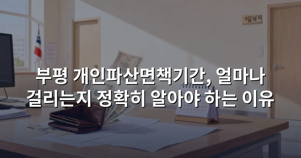 부평 개인파산면책기간, 얼마나 걸리는지 정확히 알아야 하는 이유