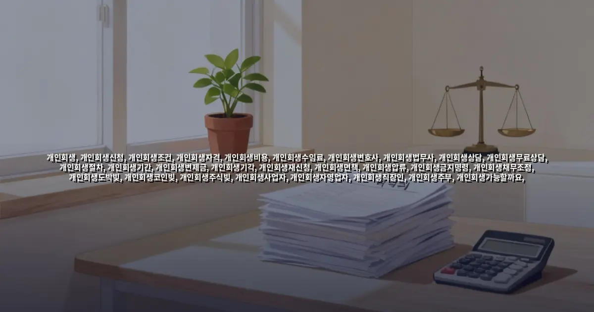 개인회생, 개인회생신청, 개인회생조건, 개인회생자격, 개인회생비용, 개인회생수임료, 개인회생변호사, 개인회생법무사, 개인회생상담, 개인회생무료상담, 개인회생절차, 개인회생기간, 개인회생변제금, 개인회생기각, 개인회생재신청, 개인회생면책, 개인회생압류, 개인회생금지명령, 개인회생채무조정, 개인회생도박빚, 개인회생코인빚, 개인회생주식빚, 개인회생사업자, 개인회생자영업자, 개인회생직장인, 개인회생주부, 개인회생가능할까요, 개인회생준비서류, 개인회생후기, 개인회생법원