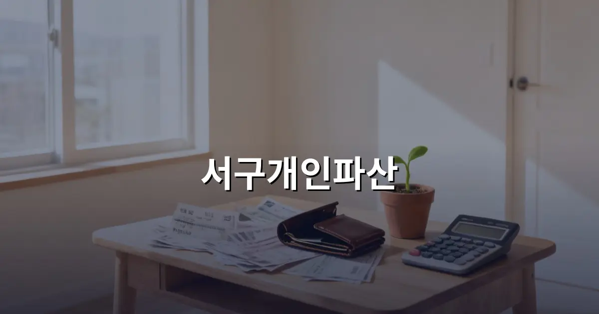 서구개인파산