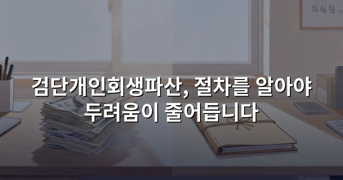 검단개인회생파산, 절차를 알아야 두려움이 줄어듭니다