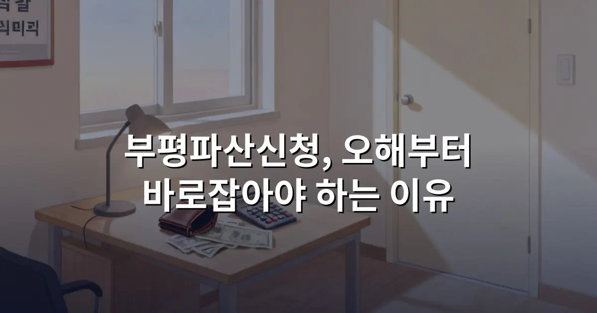 부평파산신청, 오해부터 바로잡아야 하는 이유