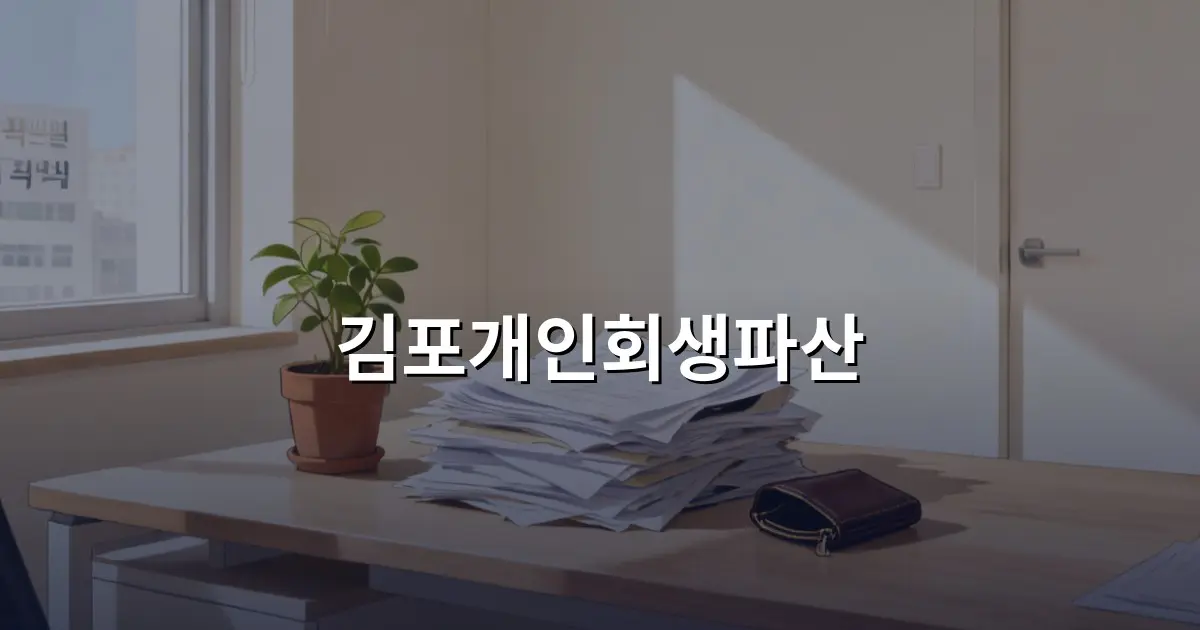 김포개인회생파산