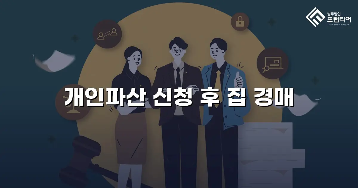 개인파산 신청 후 집 경매