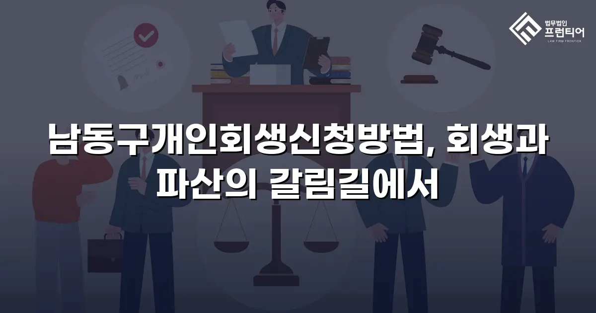 남동구개인회생신청방법, 회생과 파산의 갈림길에서