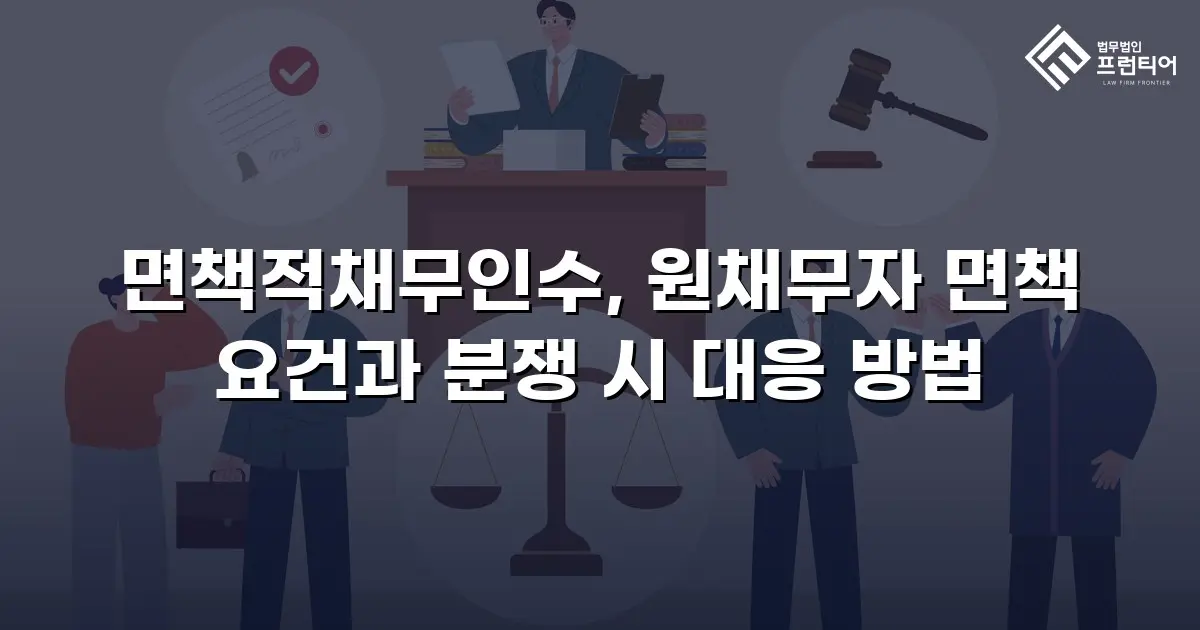 면책적채무인수, 원채무자 면책 요건과 분쟁 시 대응 방법