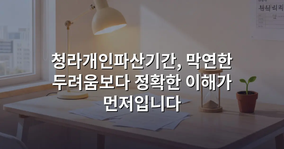 청라개인파산기간, 막연한 두려움보다 정확한 이해가 먼저입니다