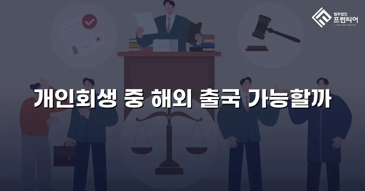 개인회생 중 해외 출국 가능할까