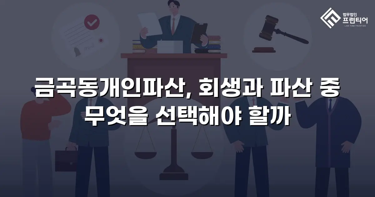 금곡동개인파산, 회생과 파산 중 무엇을 선택해야 할까