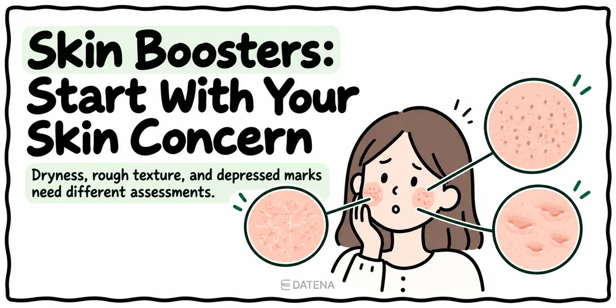 Types of Skin Boosters: Why Your Skin Concern Comes Before the Product Name