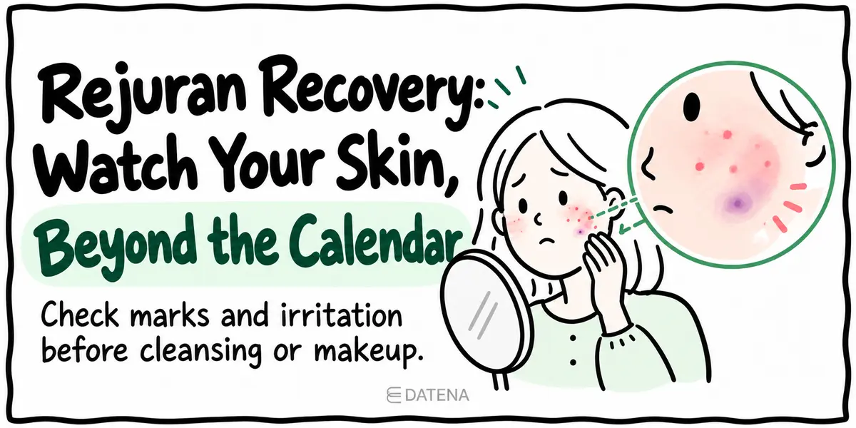 Rejuran Recovery: Skin Reactions to Check Before Cleansing or Makeup