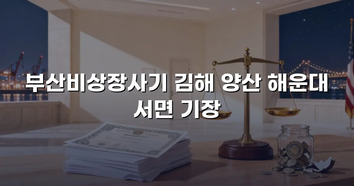 부산비상장사기 김해 양산 해운대 서면 기장