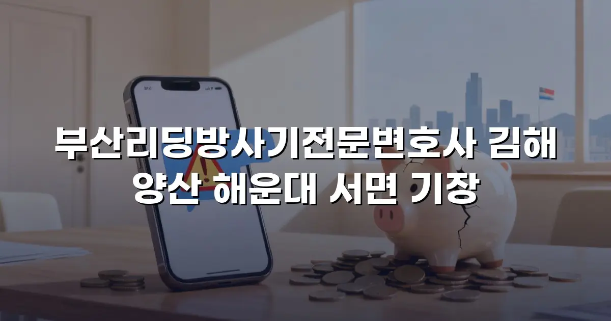부산리딩방사기전문변호사 김해 양산 해운대 서면 기장