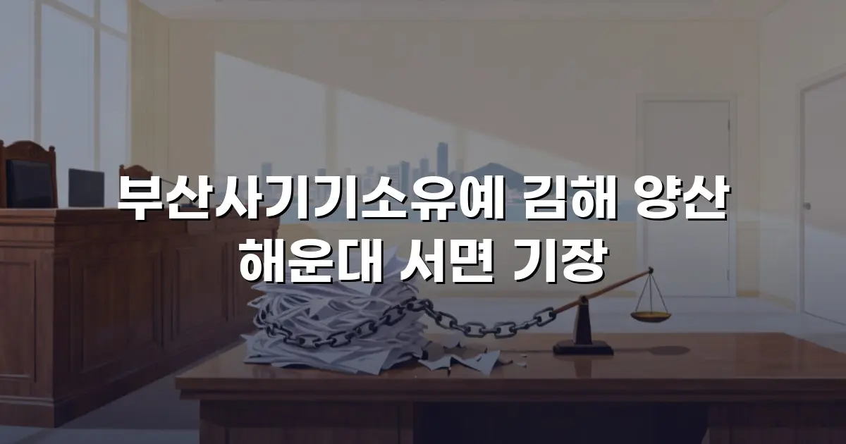 부산사기기소유예 김해 양산 해운대 서면 기장
