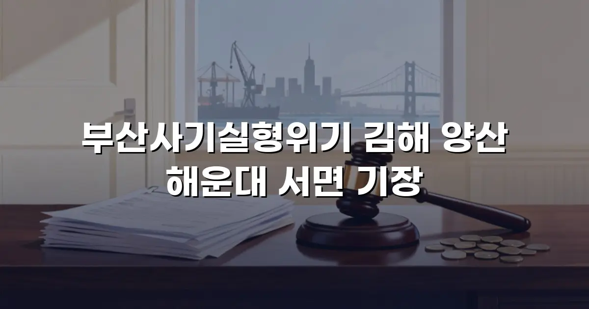 부산사기실형위기 김해 양산 해운대 서면 기장