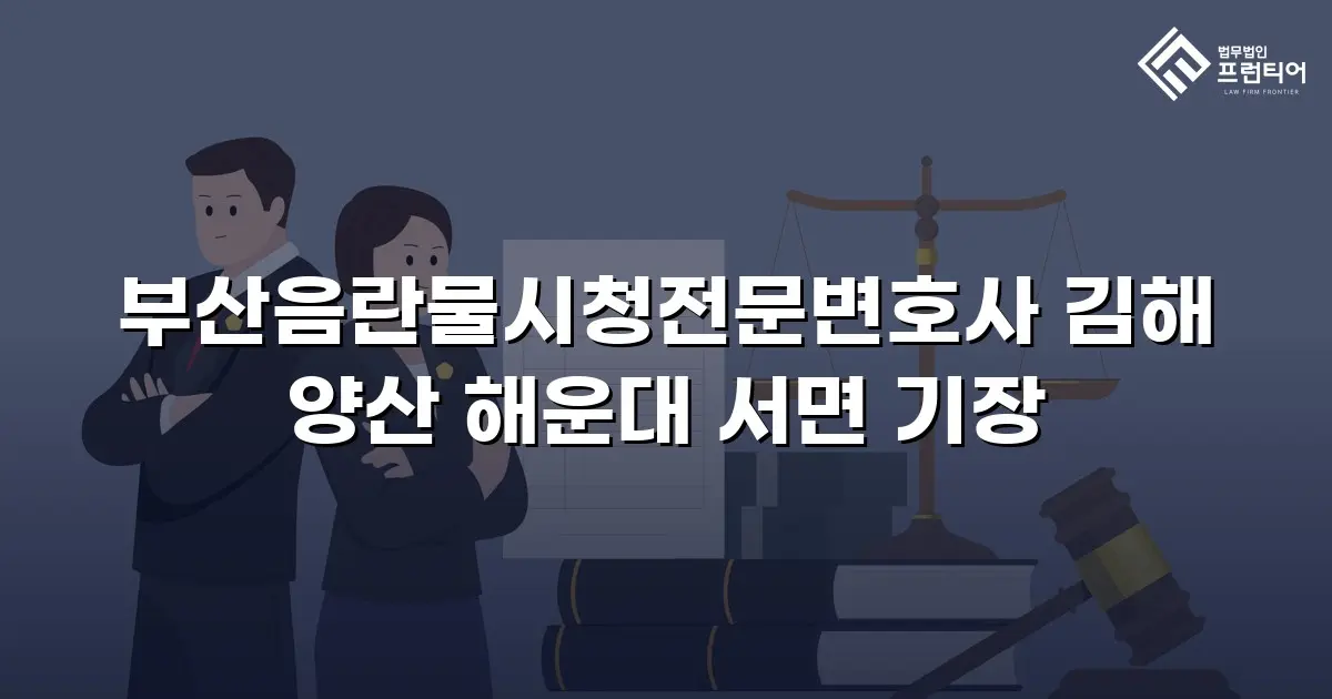 부산음란물시청전문변호사 김해 양산 해운대 서면 기장