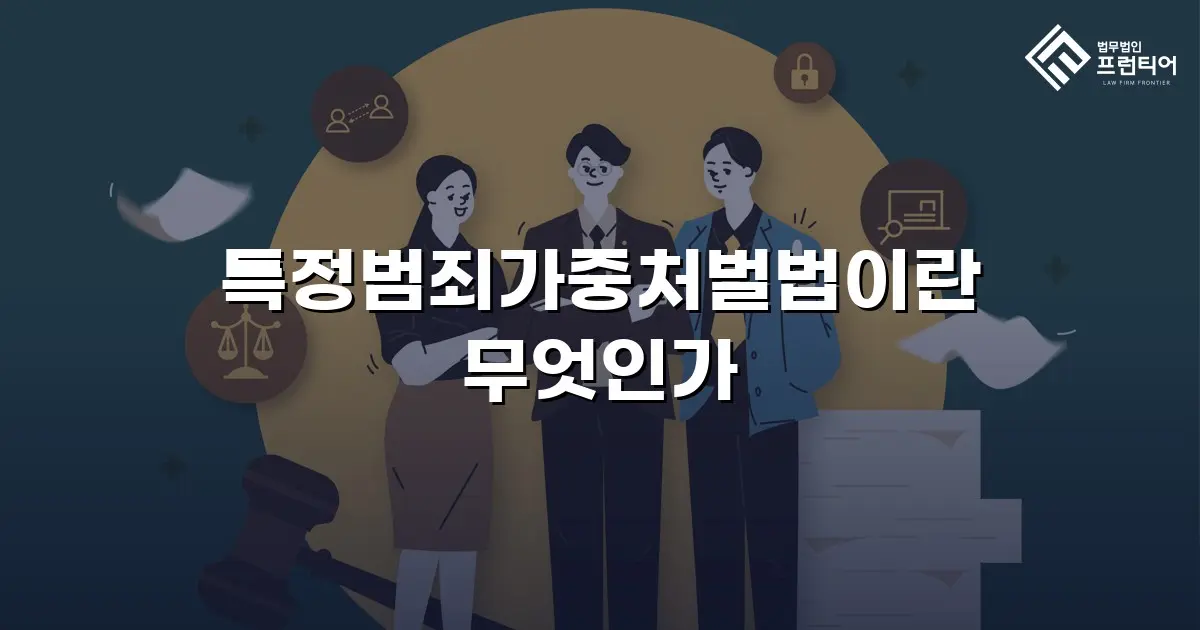 특정범죄가중처벌법이란 무엇인가