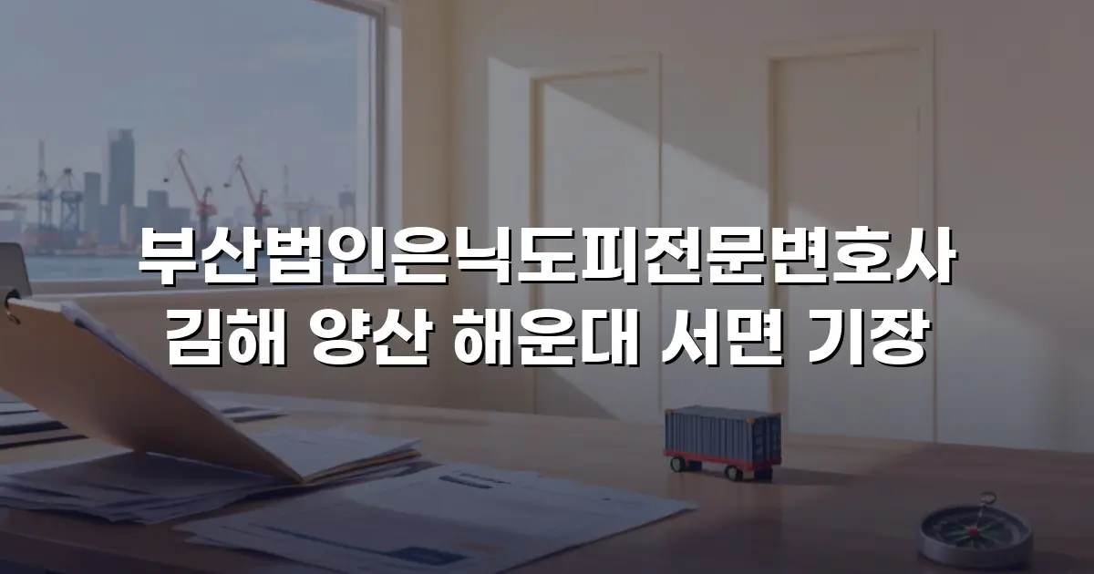 부산법인은닉도피전문변호사 김해 양산 해운대 서면 기장
