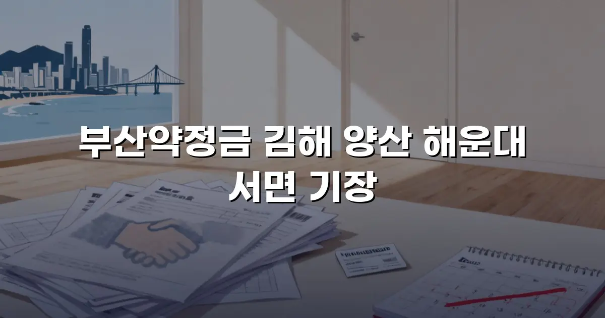 부산약정금 김해 양산 해운대 서면 기장