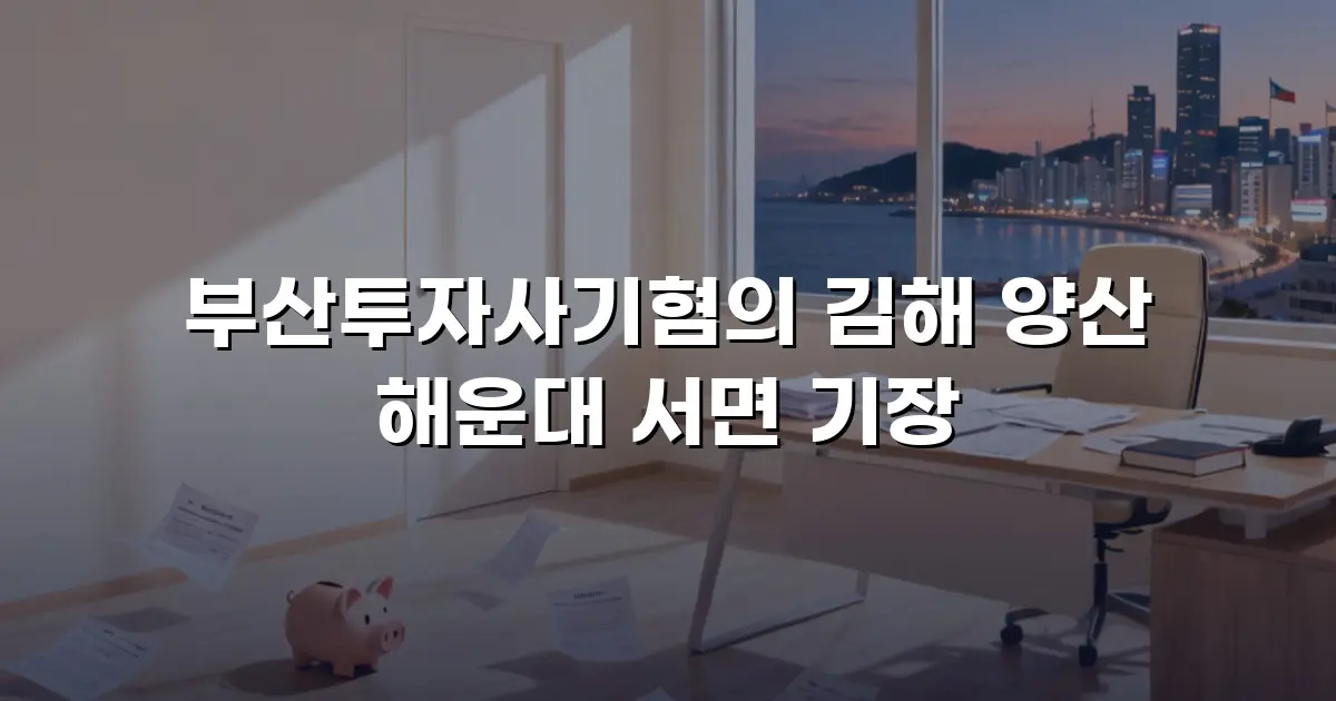 부산투자사기혐의 김해 양산 해운대 서면 기장