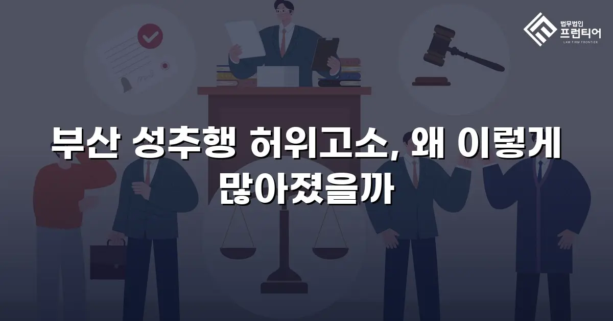 부산 성추행 허위고소, 왜 이렇게 많아졌을까