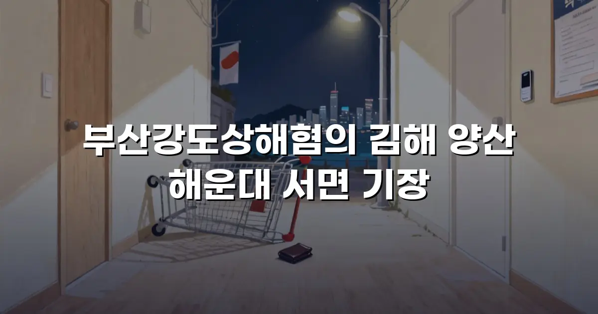 부산강도상해혐의 김해 양산 해운대 서면 기장