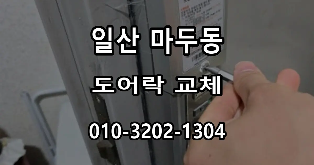 마두동 철문 도어락 교체, 양방향 푸시풀 마스터즈 8600FS를 선택한 이유
