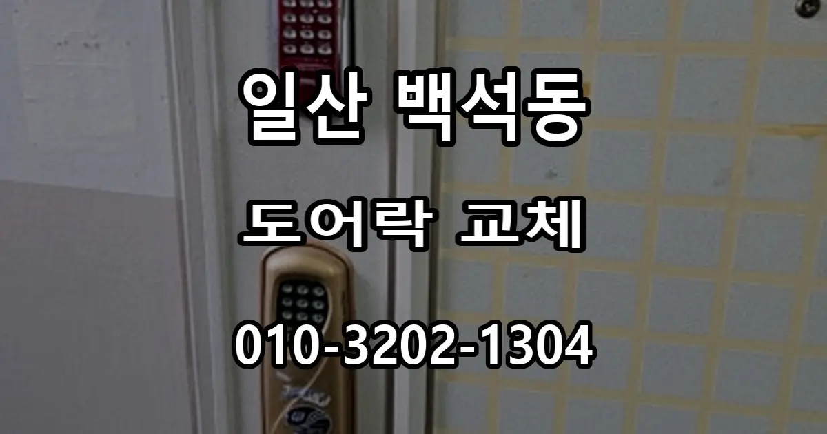 백석동 20년 된 철문 번호키, 현대 HT P1102F 지문인식으로 업그레이드