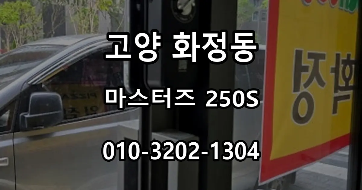 화정동 세이프도어 전용 마스터즈 250S 도어락 설치