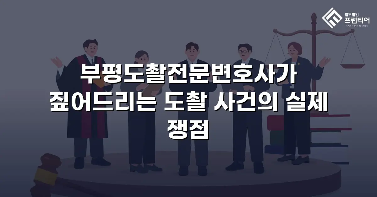 부평도촬전문변호사가 짚어드리는 도촬 사건의 실제 쟁점
