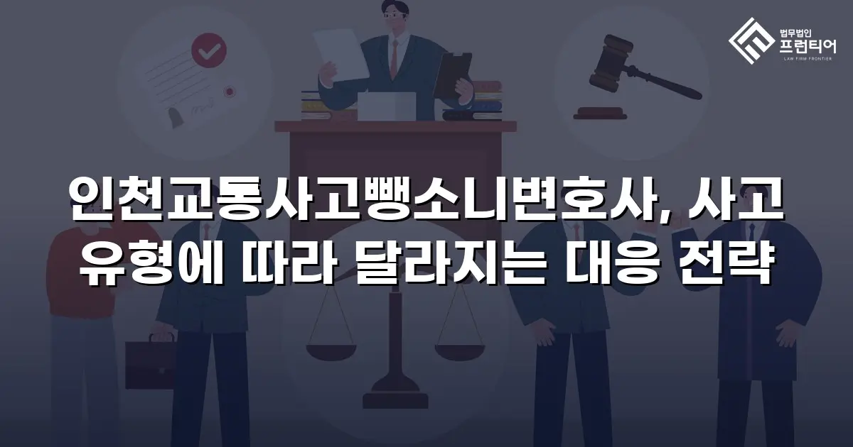 인천교통사고뺑소니변호사, 사고 유형에 따라 달라지는 대응 전략