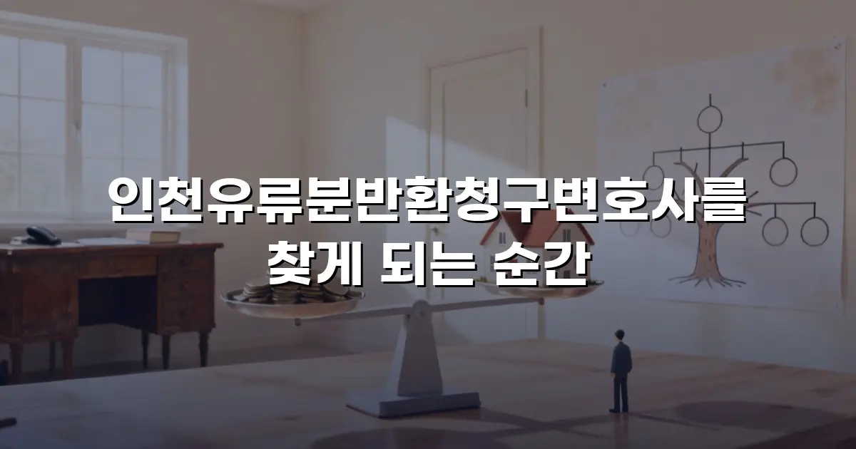 인천유류분반환청구변호사를 찾게 되는 순간