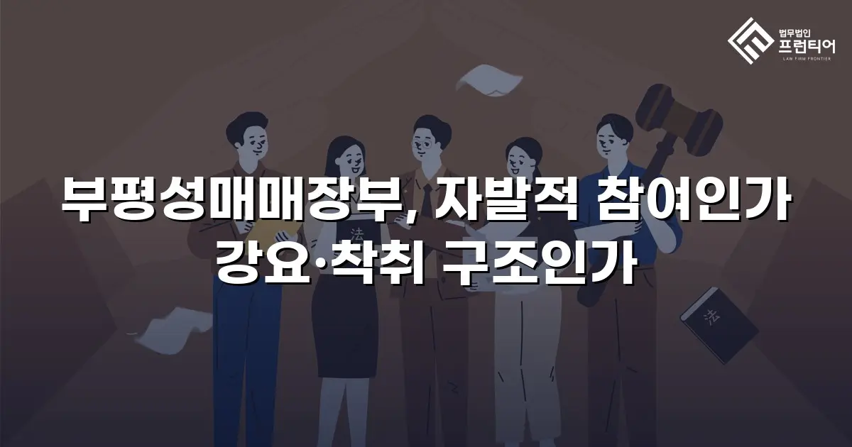 부평성매매장부, 자발적 참여인가 강요·착취 구조인가