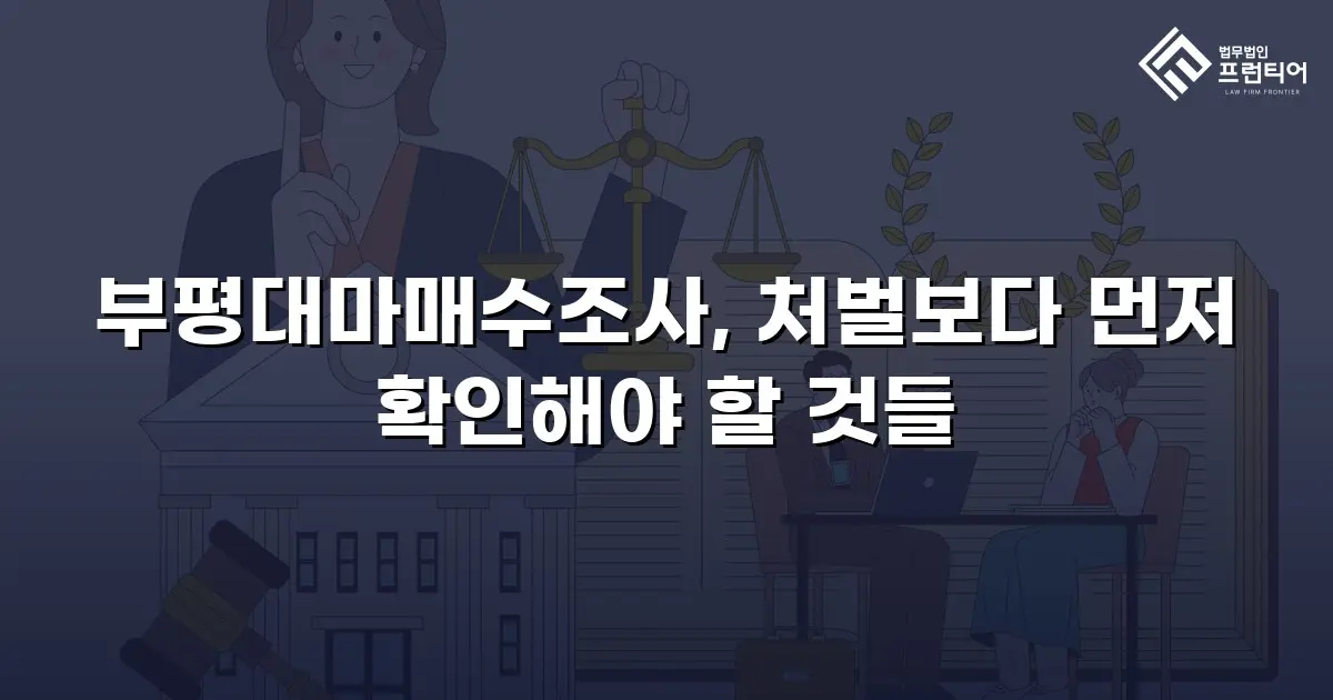 부평대마매수조사, 처벌보다 먼저 확인해야 할 것들