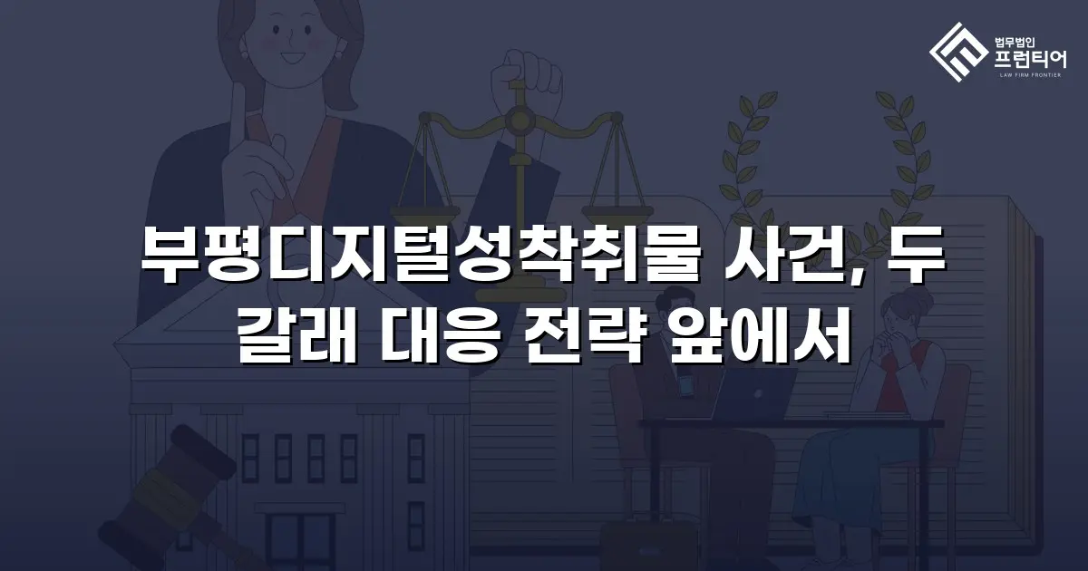 부평디지털성착취물 사건, 두 갈래 대응 전략 앞에서
