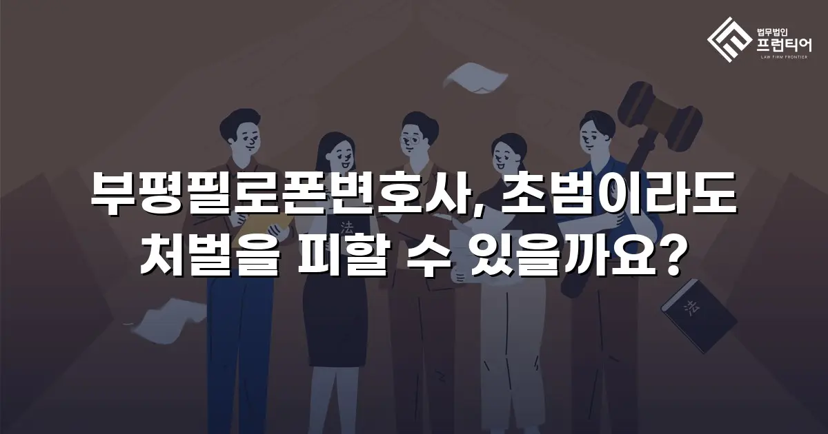 부평필로폰변호사, 초범이라도 처벌을 피할 수 있을까요?