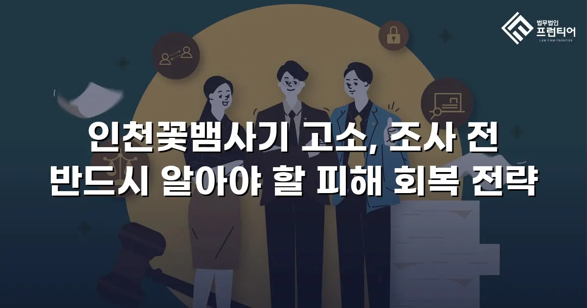 인천꽃뱀사기 고소, 조사 전 반드시 알아야 할 피해 회복 전략