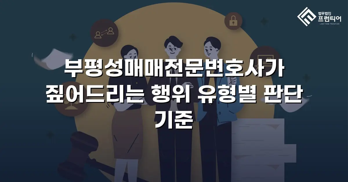 부평성매매전문변호사가 짚어드리는 행위 유형별 판단 기준
