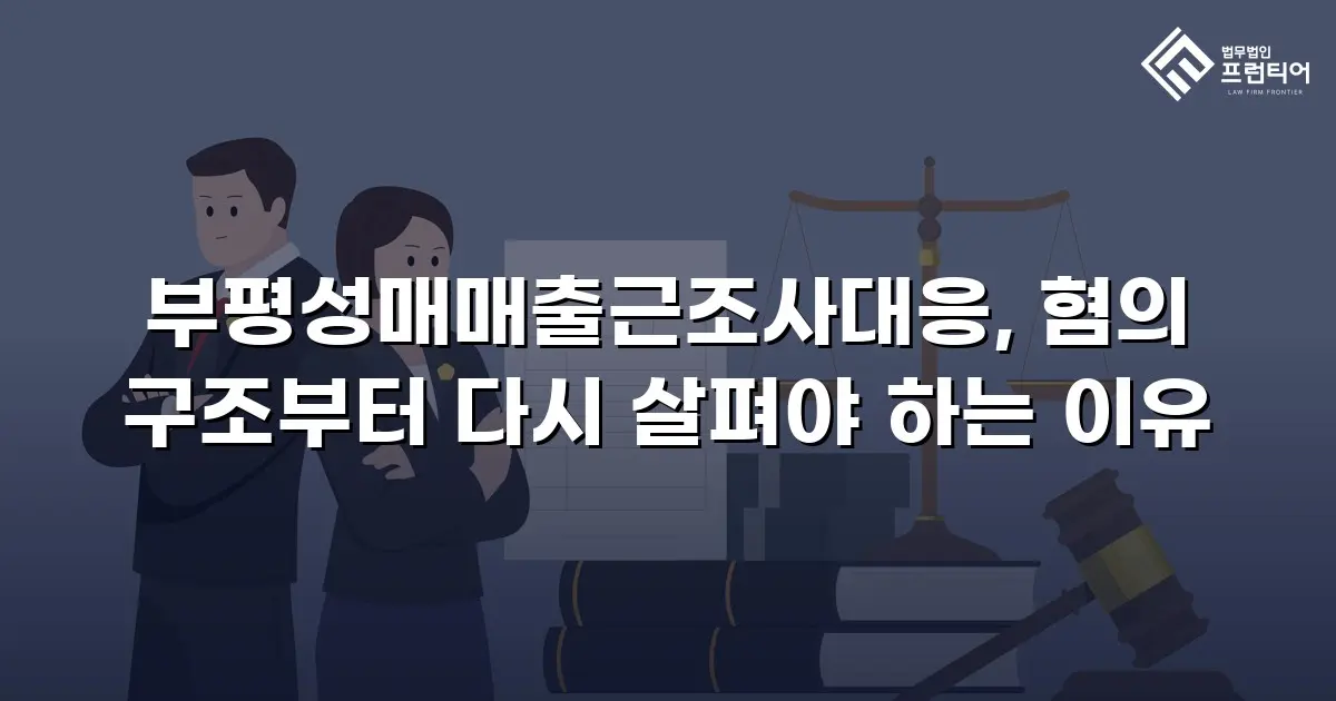 부평성매매출근조사대응, 혐의 구조부터 다시 살펴야 하는 이유