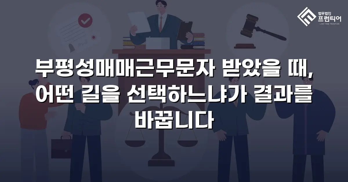 부평성매매근무문자 받았을 때, 어떤 길을 선택하느냐가 결과를 바꿉니다